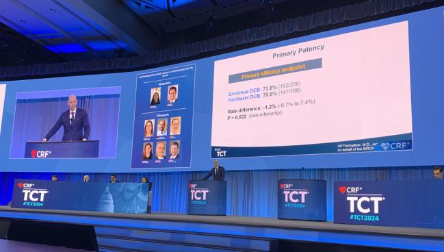 SIRONA: Sirolimus and Paclitaxel DCBs Offer Similar Patency, Function in PAD