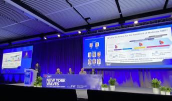 Transcatheter Edge-to-Edge Repair Shows Benefit in Moderate MR