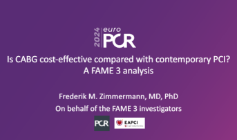 Is coronary artery bypass surgery cost-effective compared with contemporary PCI? A FAME 3 analysis